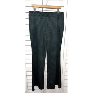 Max Studio Geometric Print Wide Leg Pull On Knit Pants Women's Size XL NWT
